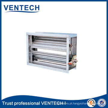 Amortecedor de controle de volume Ventech para uso em ventilação